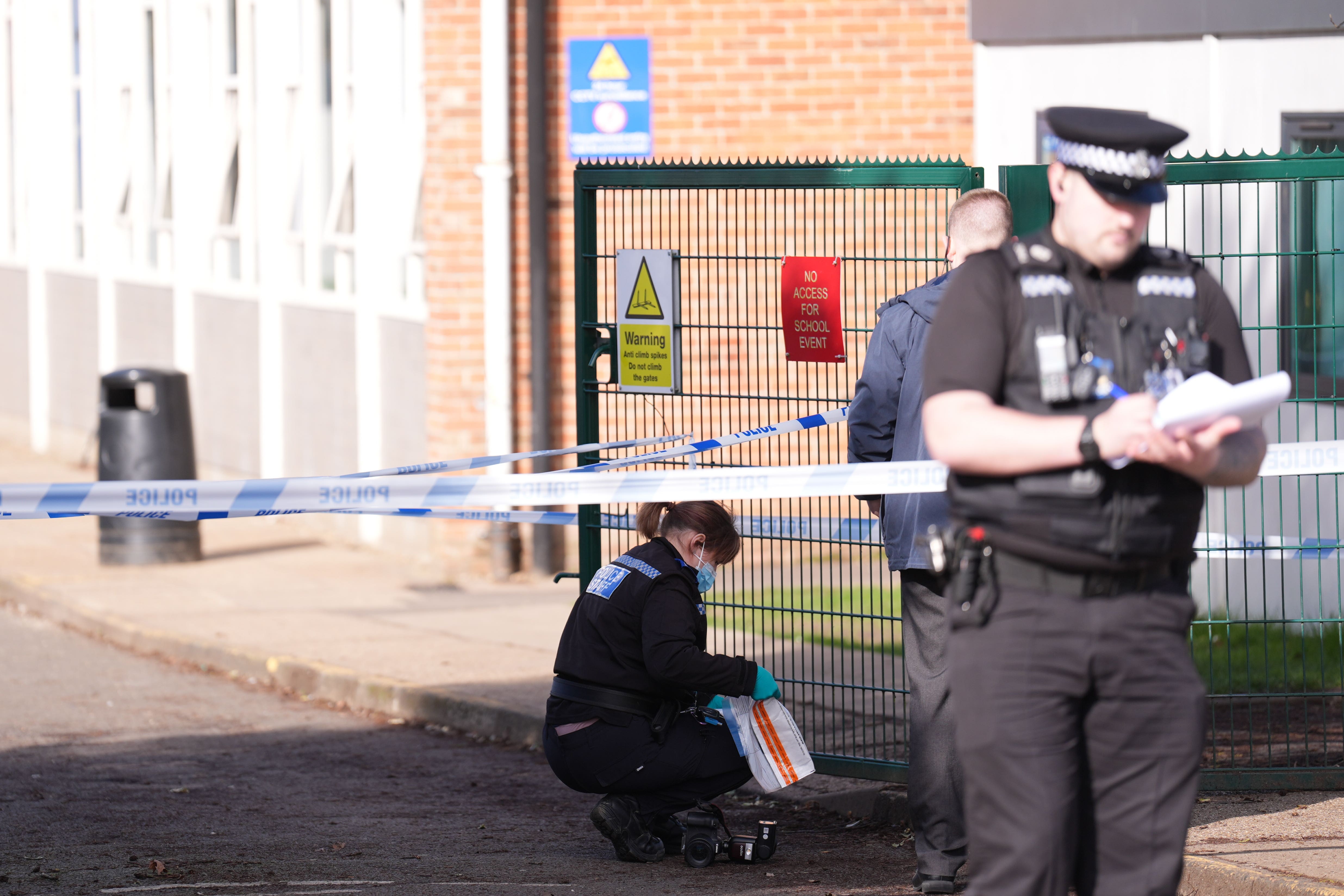 The teenage girl who was taken to hospital with minor injuries after the attack has since been discharged