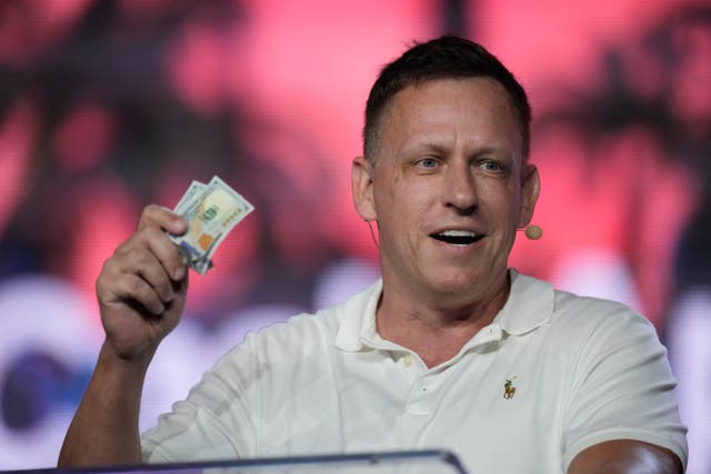 <p>Peter Thiel, titán de Silicon Valley, pronunció una serie de conferencias en cuatro partes sobre el anticristo y el Armagedón en San Francisco el pasado otoño</p>