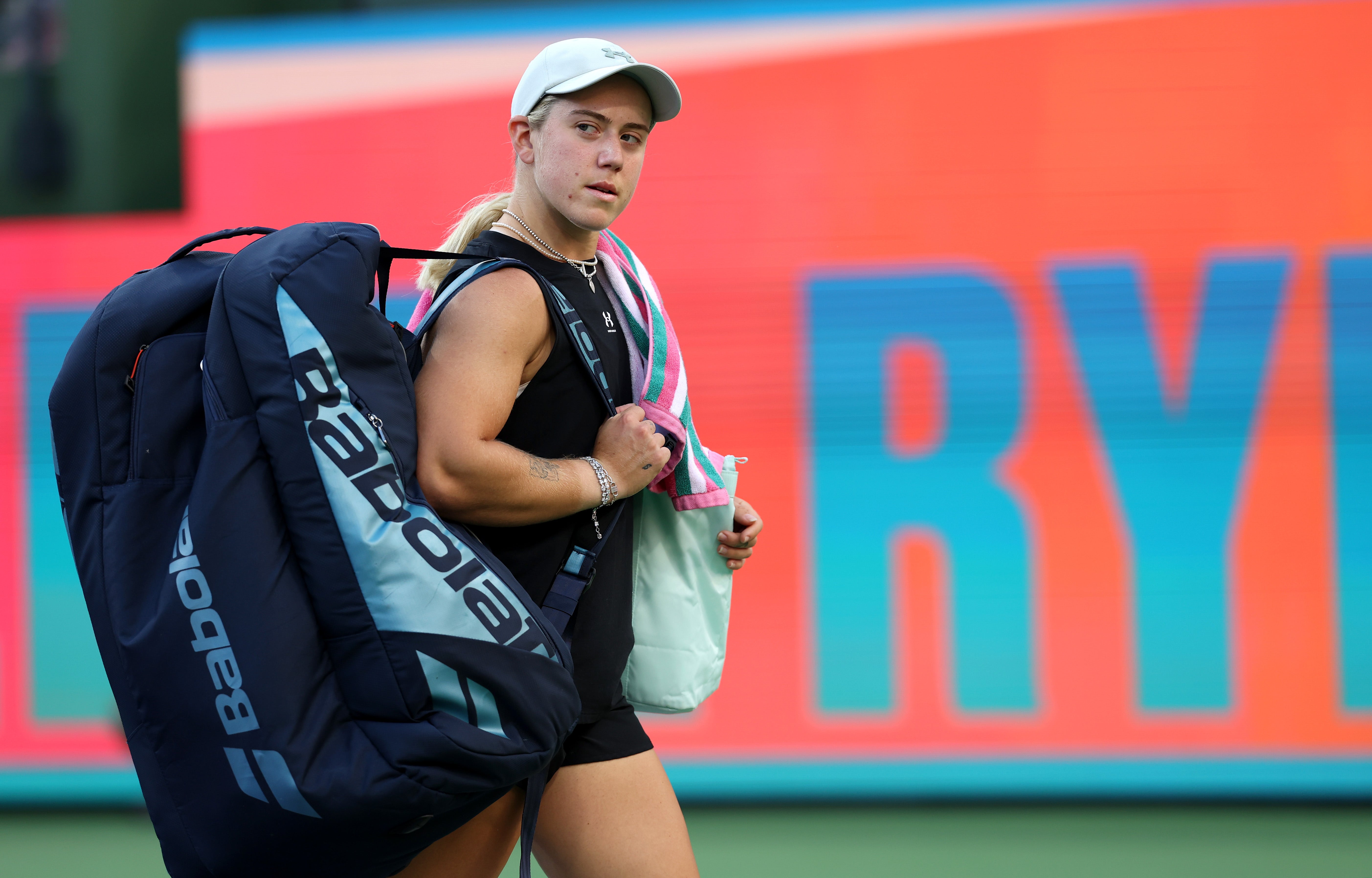 Sonay Kartal’s run at Indian Wells ended at the hands of Elena Rybakina