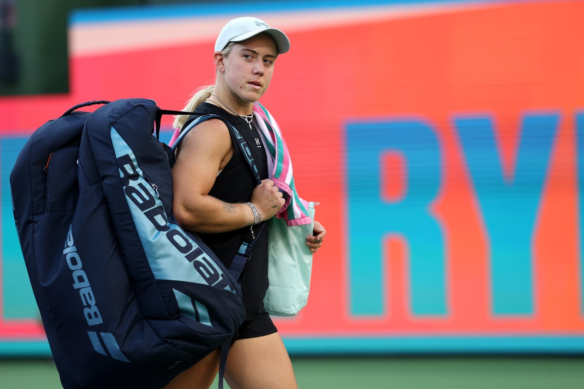 Sonay Kartal pulls out of Britain’s Billie Jean King Cup squad with injury – UK Times Sonay Kartal pulls out of Britain’s Billie Jean King Cup squad with injury – UK Times