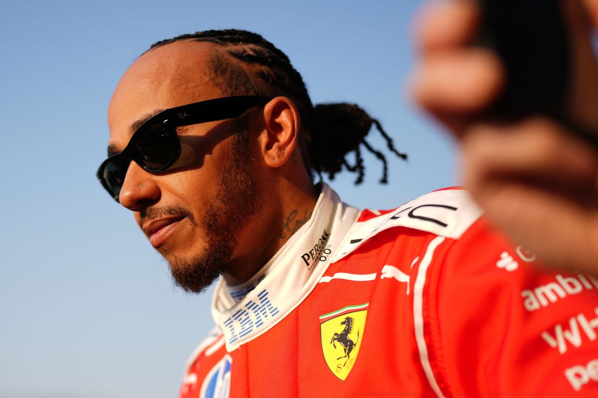 Lewis Hamilton says he is ‘back with more to come’ after first Ferrari F1 podium