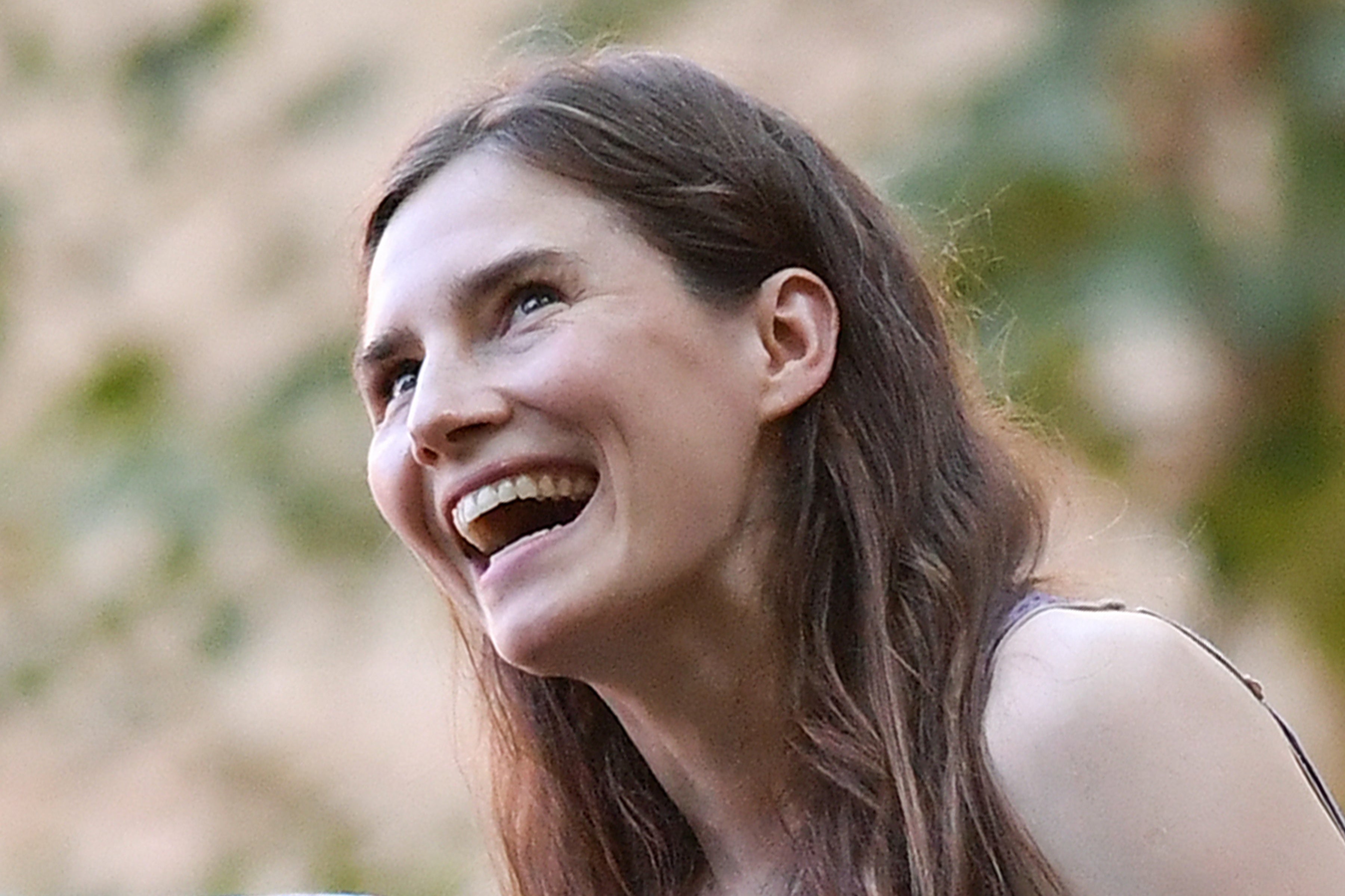 Amanada Knox said that she believed Ms Kercher would ‘appreciate the show because it grapples with what it means to be a young woman, and it is honest’, adding that she thought her late roommate would have found it ‘funny’