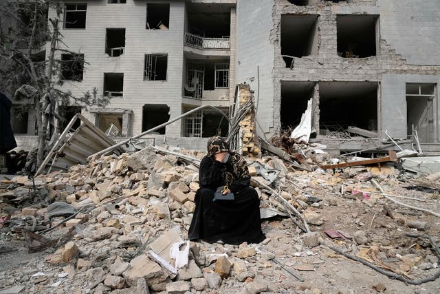 A site of a bombing