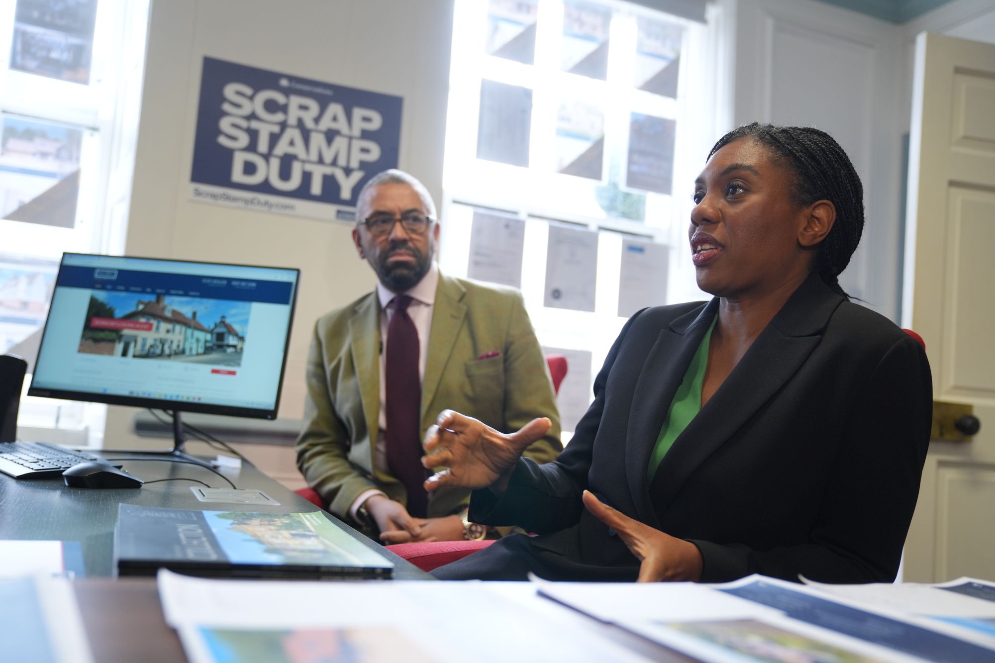 Sir James lost the 2024 Tory leadership election to Kemi Badenoch
