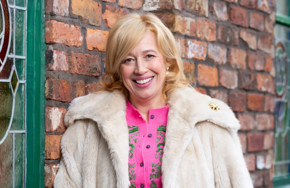 Katy Cavanagh in 'Coronation Street' as Julie Carp