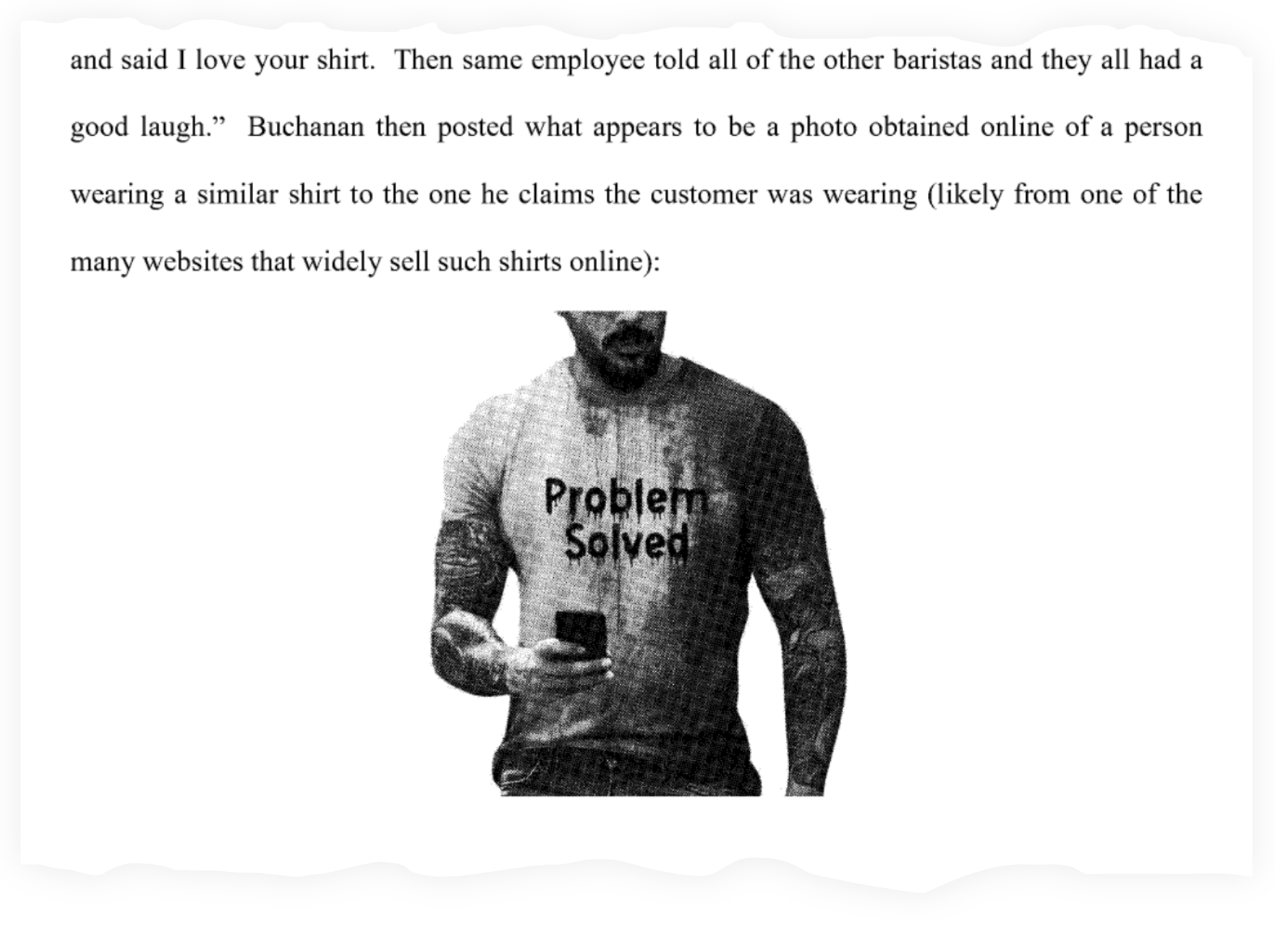 The t-shirt around which Amelia Island Coffee's lawsuit revolves, seen here, is available on Amazon and numerous other retailers. The shop's complaint says the shirt has no connection to Charlie Kirk
