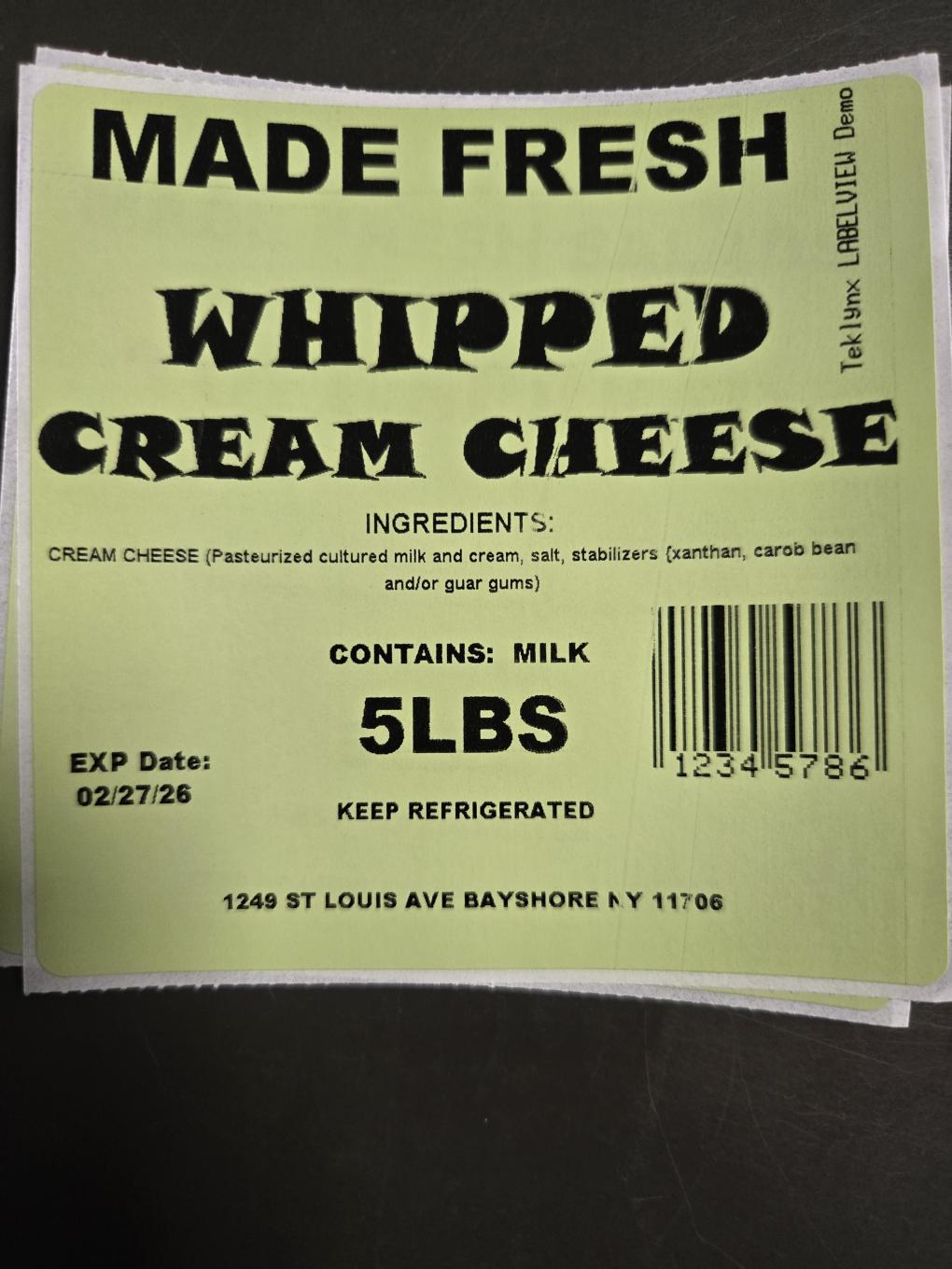 Over a dozen flavors of Made Fresh Salads’ cream cheese have been recalled over concerns it may be contaminated with Listeria monocytogenes