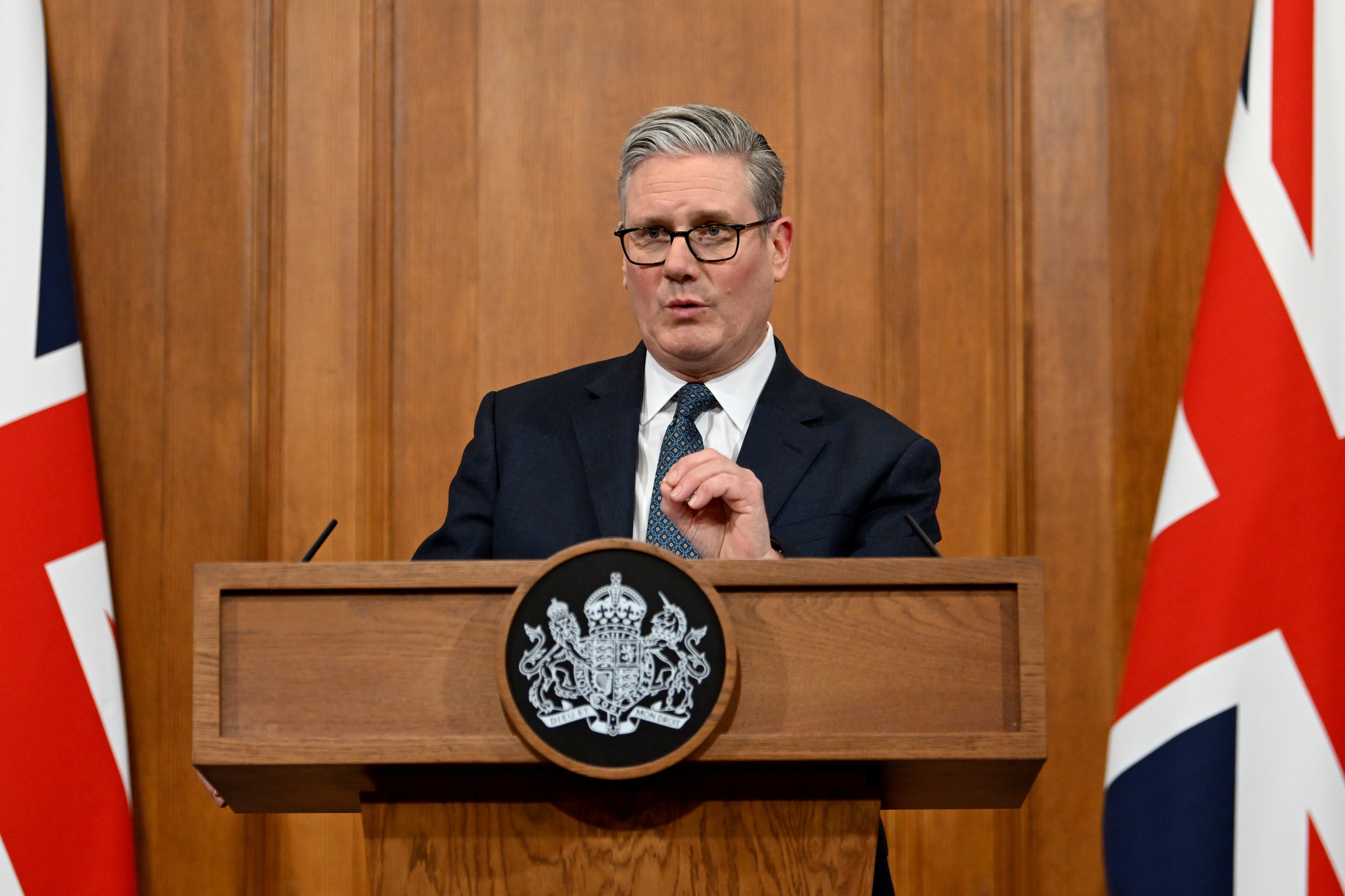 Keir Starmer will give a press conference on Monday