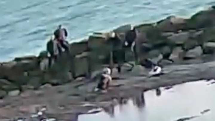 Mother and daughter trapped in sand on Essex beach saved by theme park team