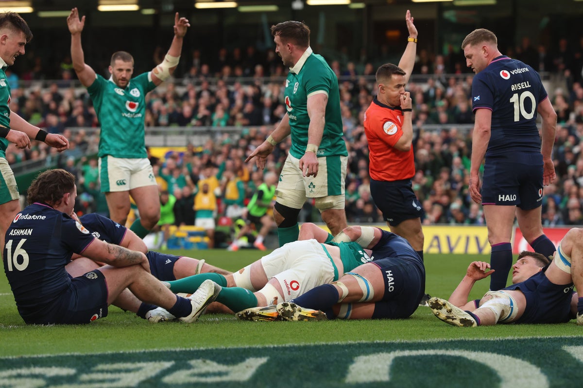 Ireland pile Six Nations title pressure on France as impressive Scotland win keeps hopes alive