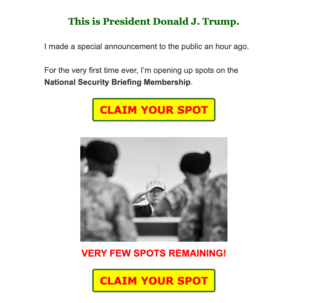 Trump-linked PAC sends fundraising email using dead soldier’s casket photo from dignified transfer