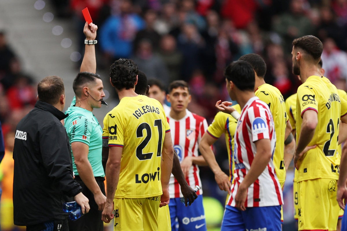 Getafe defender sent off for grabbing opponent’s genitals in bizarre LaLiga incident