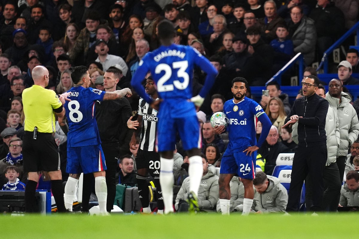 Liam Rosenior: Paul Tierney should focus on refereeing instead of Chelsea huddle