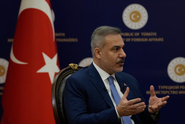 TURQUÍA-CANCILLER-ENTREVISTA