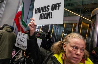 Activists Gather In Times Square For International Day Of Quds Rally