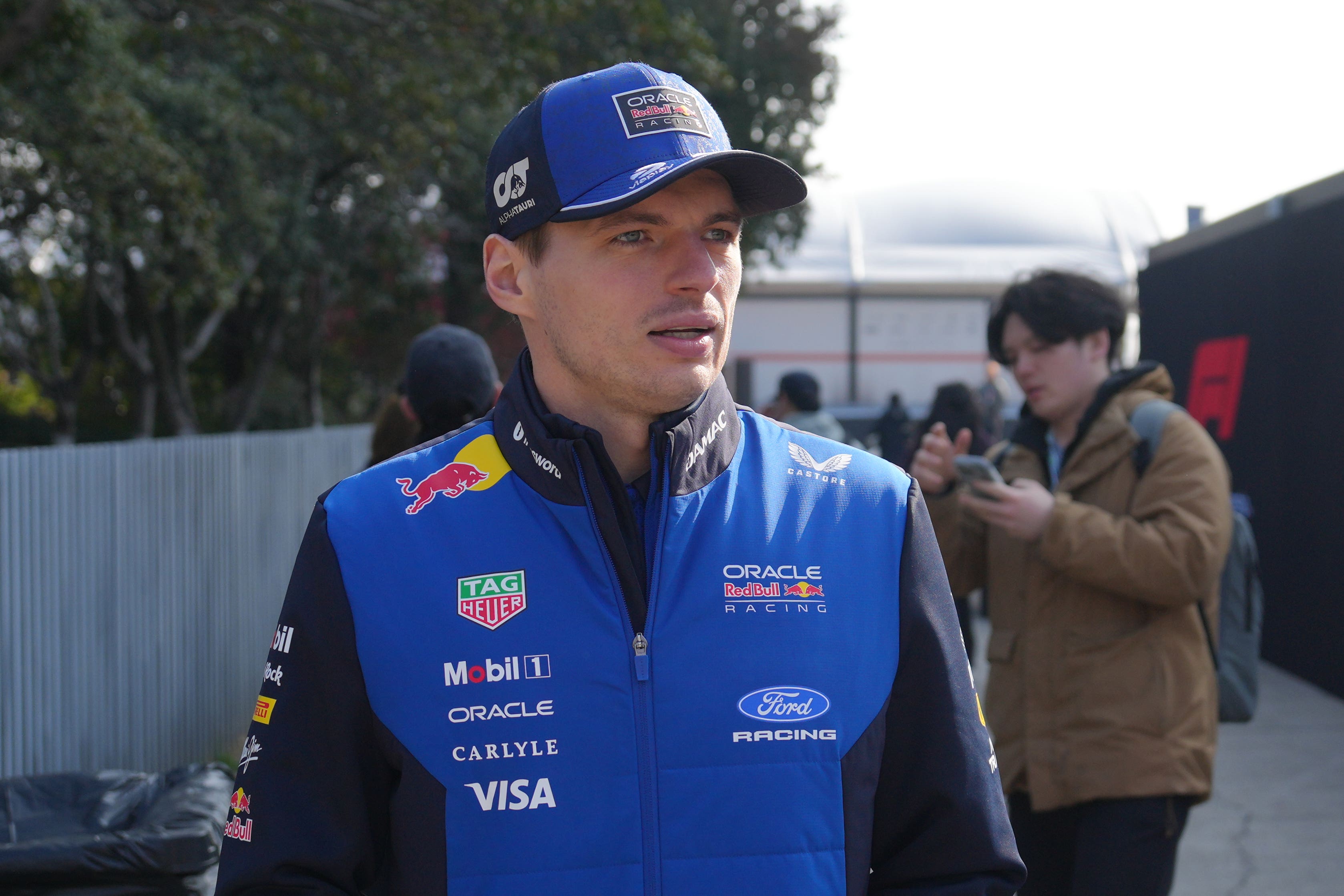 Max Verstappen has again taken aim at Formula One’s new regulations (Andy Wong/AP)