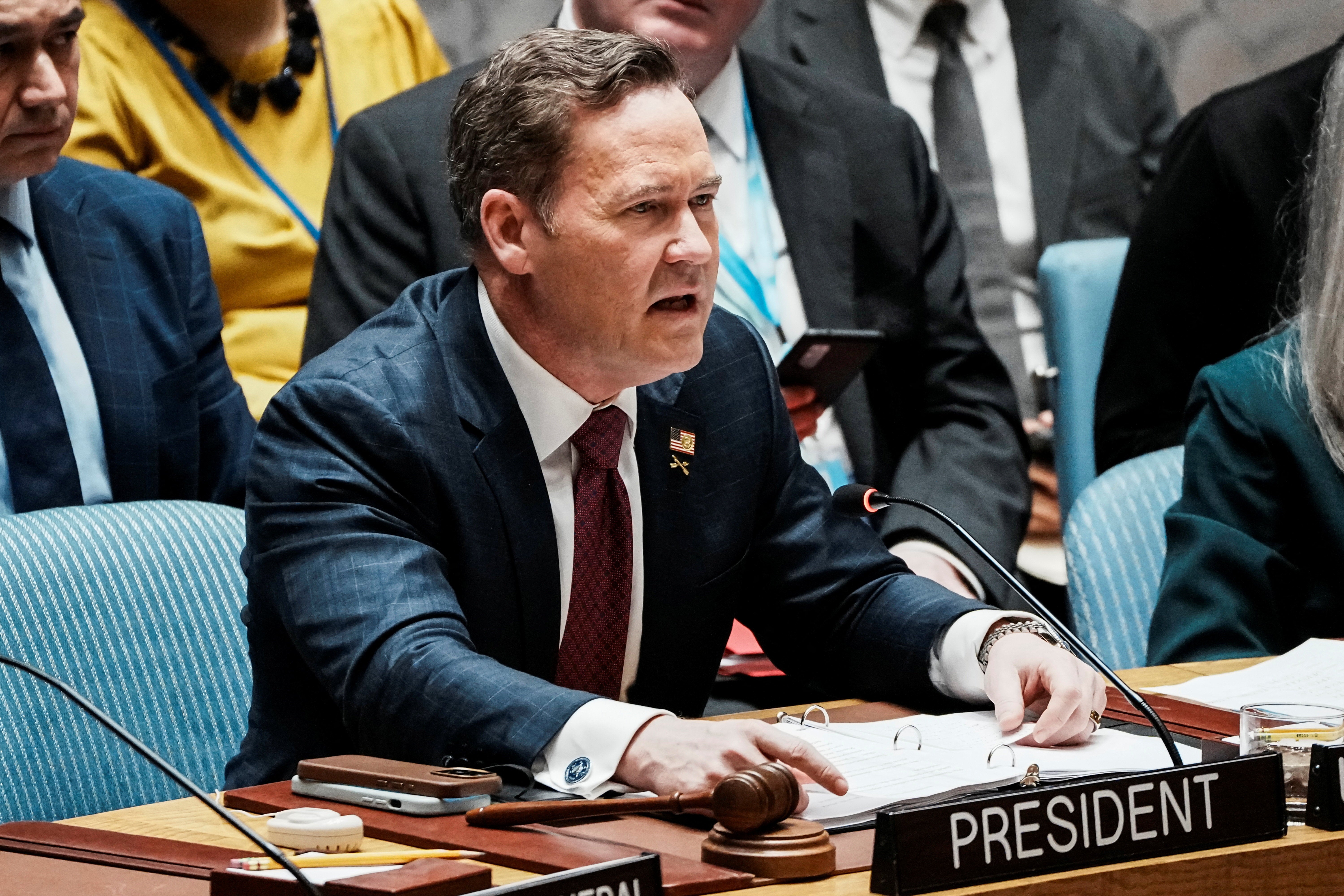 Michael Waltz says the US had achieved victory in Iran but once again didn't rule out the deployment of troops on Iranian soil in the near future