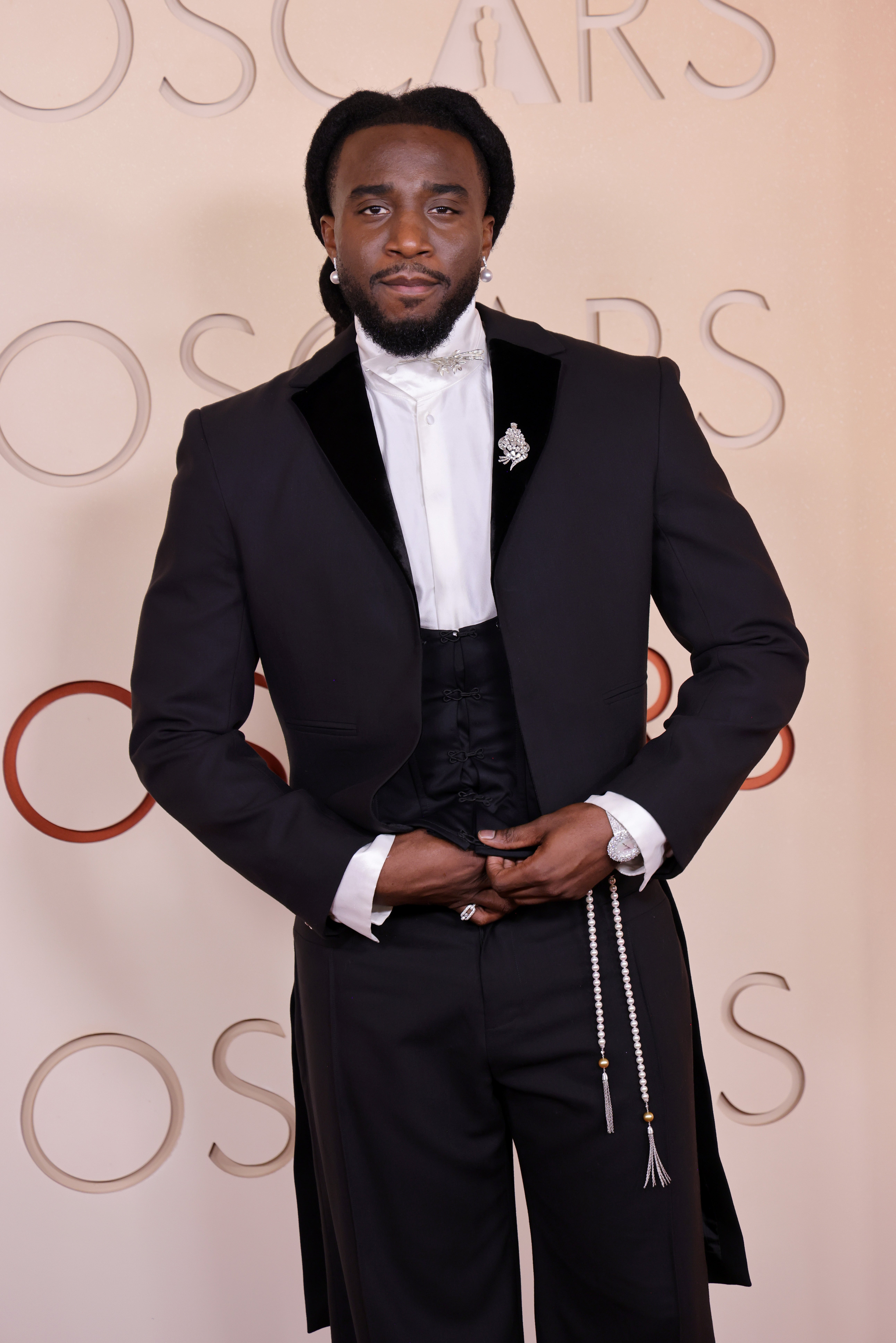The musician is among the best dressed, putting his own unique spin on a classic tuxedo