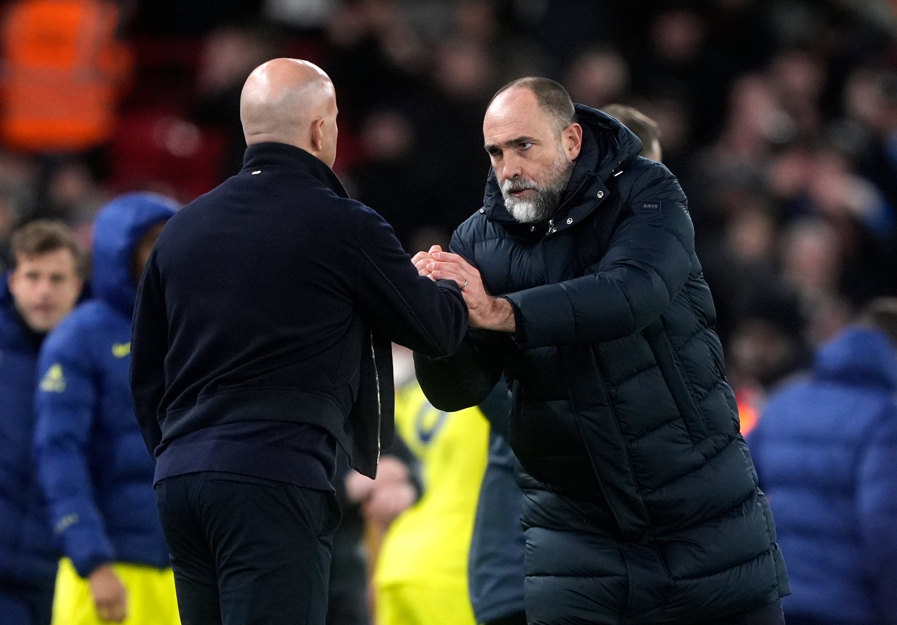 Igor Tudor not thinking about his future after Tottenham battle to draw at Liverpool