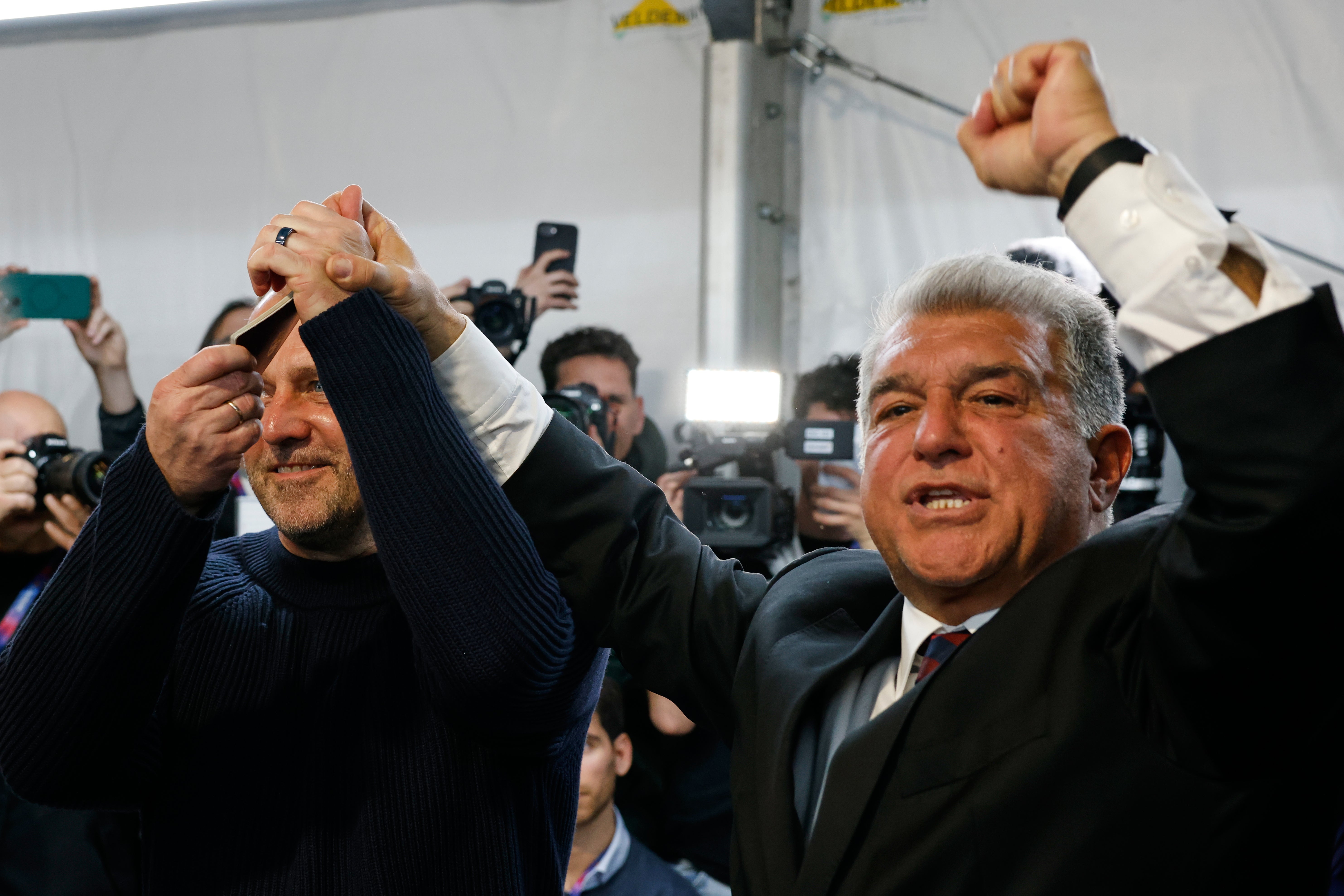 The club's newly re-elected president, Joan Laporta, confirmed the 61-year-old German's deal would be renewed imminently