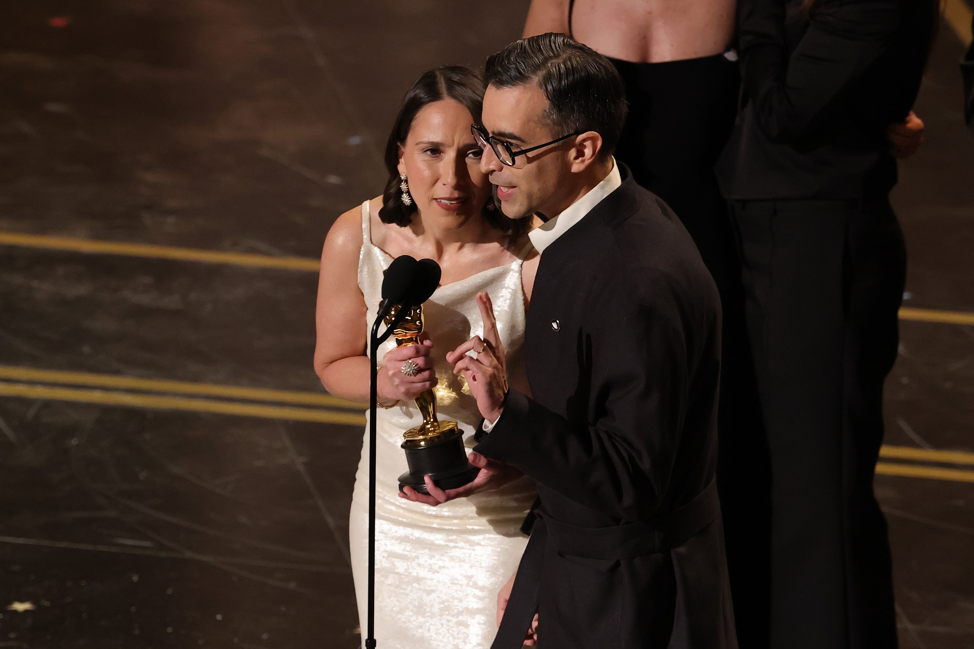 'Two People Exchanging Saliva' accepted the second award of the night for Best Live Action Short