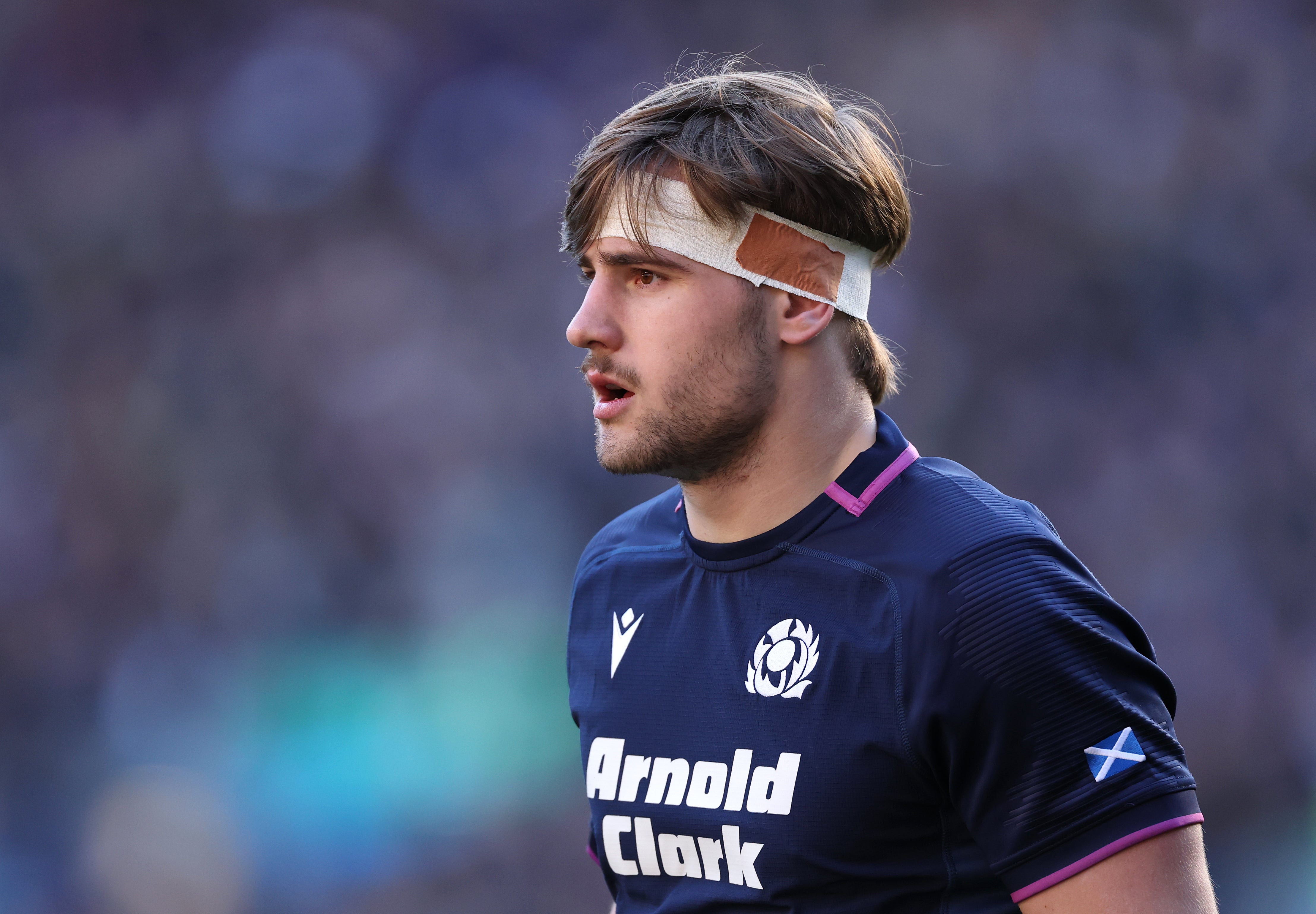 Freddy Douglas looks a player for the future for Scotland