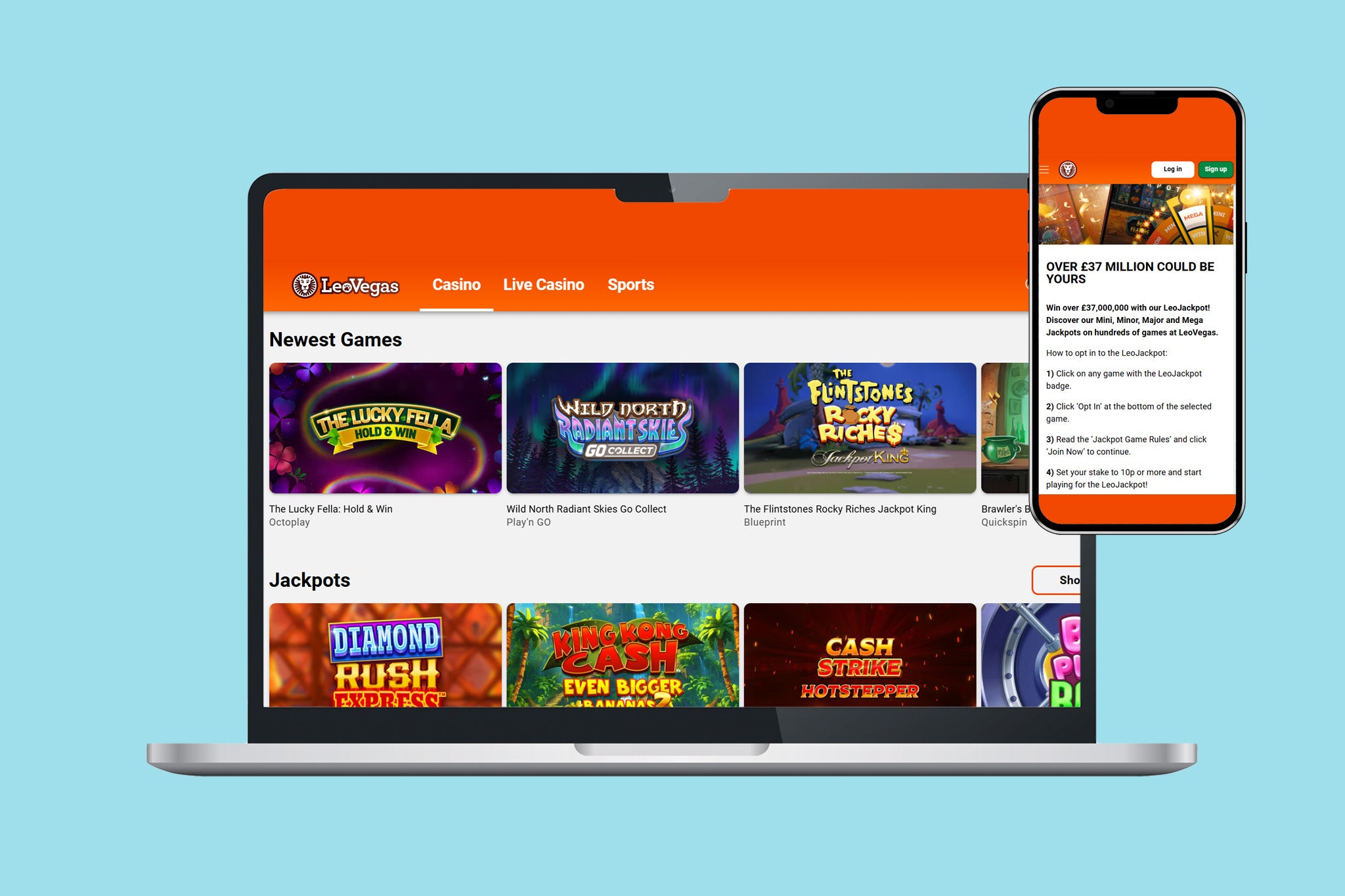 LeoVegas have regular free spins promotions for new and existing customers