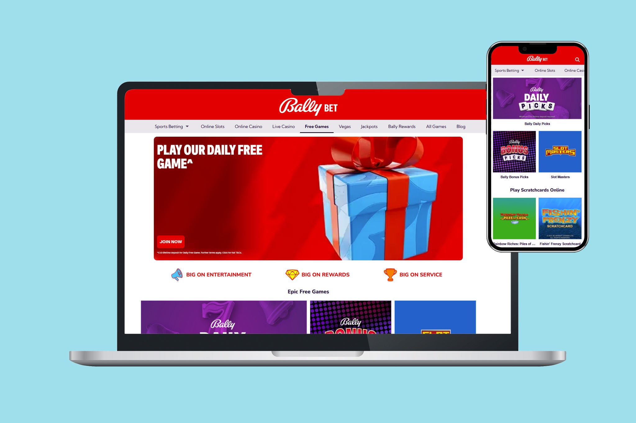There’s very favourable a 30-day expiry period on Bally’s casino welcome bonus
