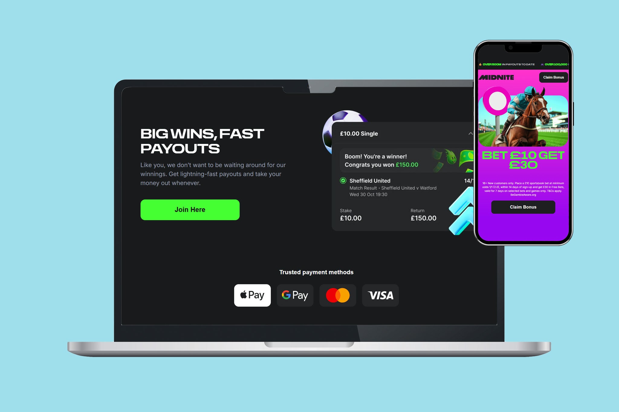 Midnite cater to existing customers with regular enhanced odds and price boosts