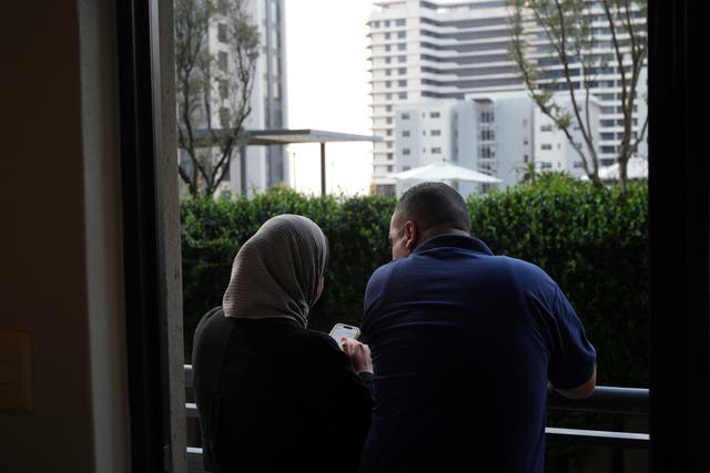 PALESTINOS TRANSFERIDOS DE GAZA