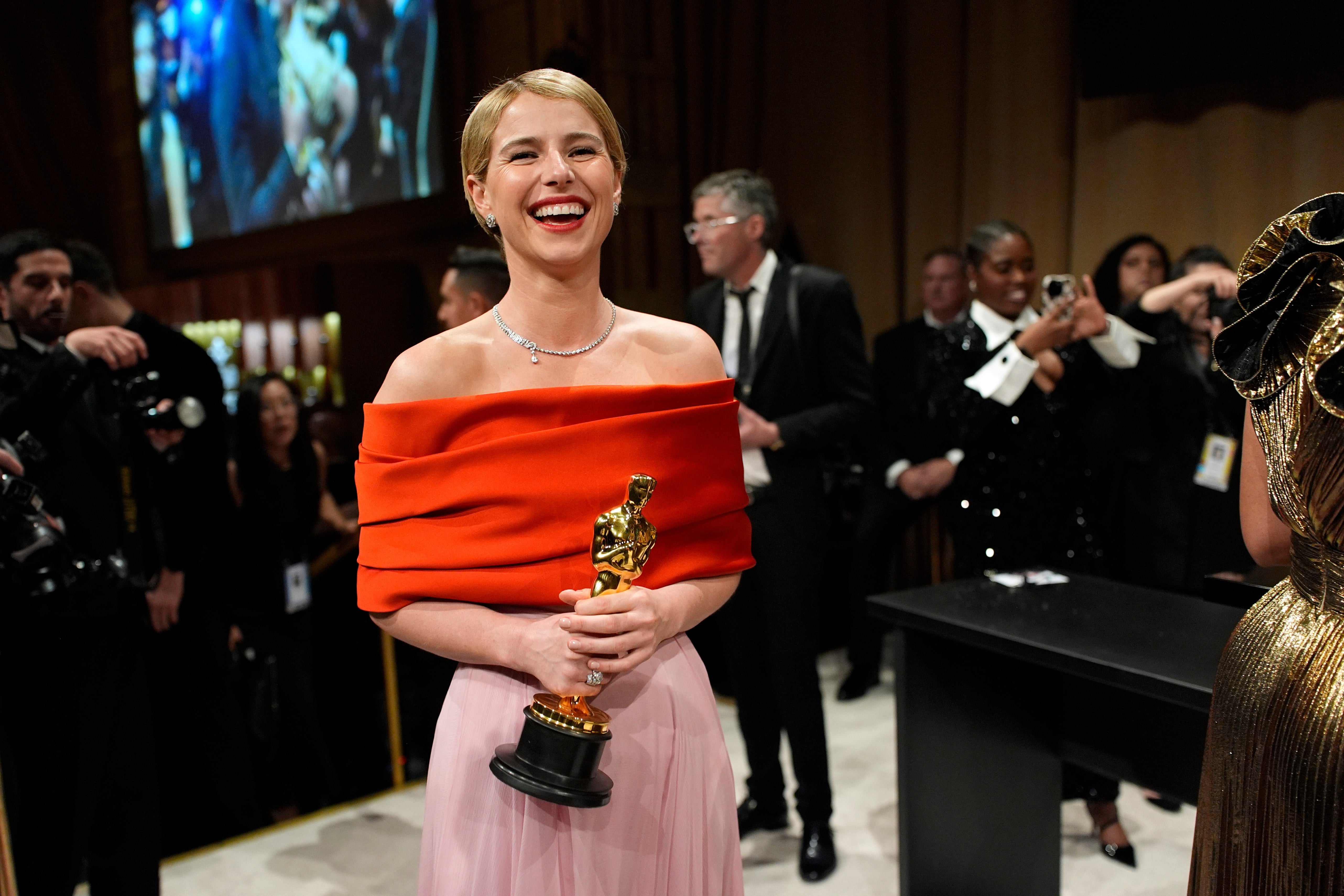 <p>Jessie Buckley ganó el Oscar a mejor actriz</p>