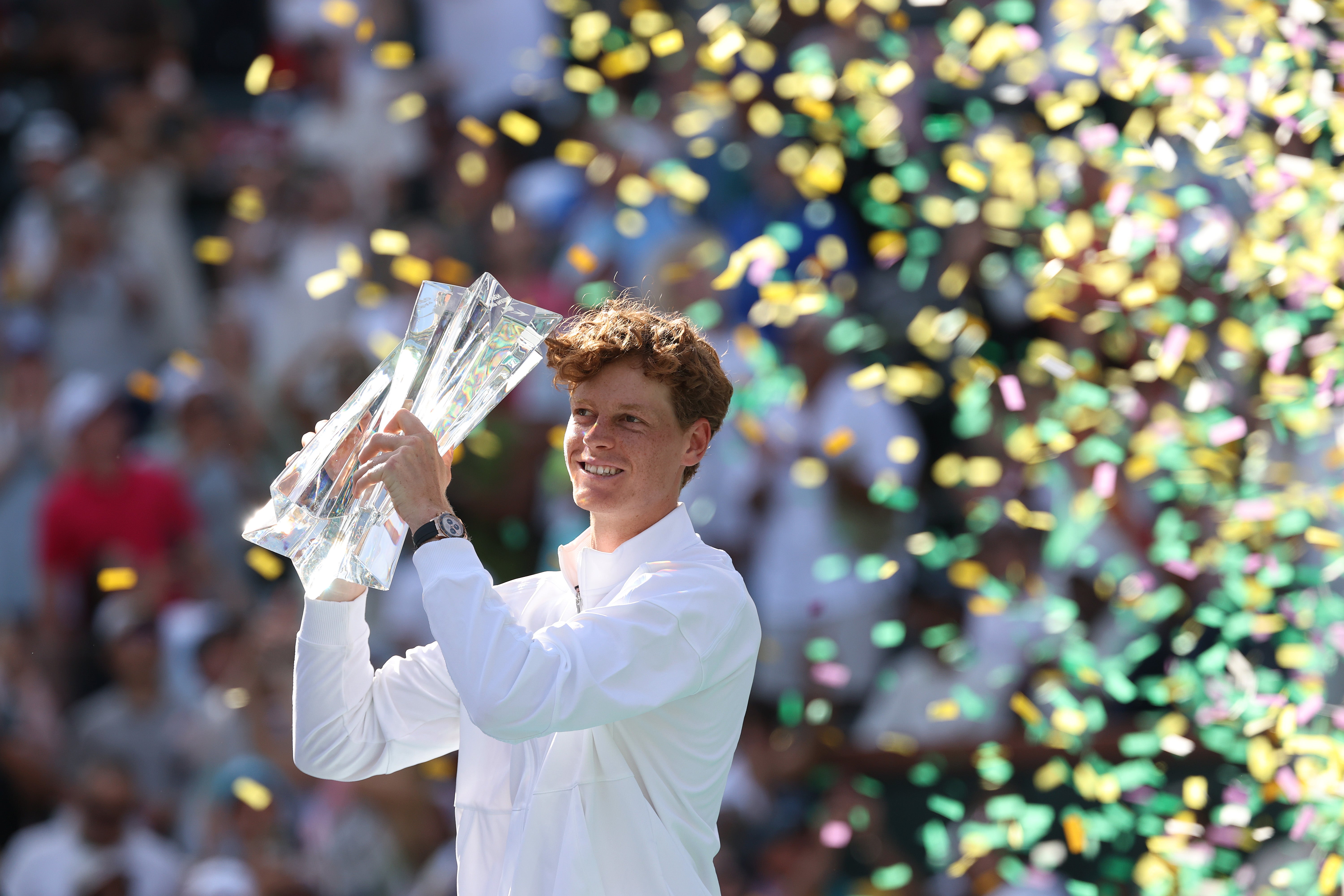 Sinner overcomes Medvedev and scorching heat to claim first Indian Wells title