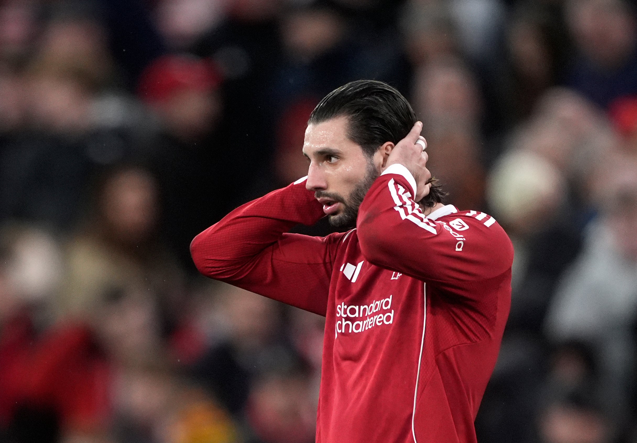 Slot has been left with too few footballers, evidenced by his reliance of midfielder Dominik Szoboszlai at right-back