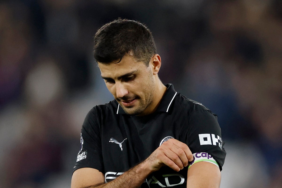 Rodri stays defiant on Man City’s dwindling title chances: ‘We’re still alive’