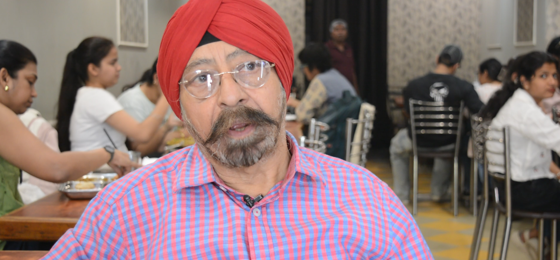 Surjit Singh Arora says business is down about 25 per cent due to the LPG shortage