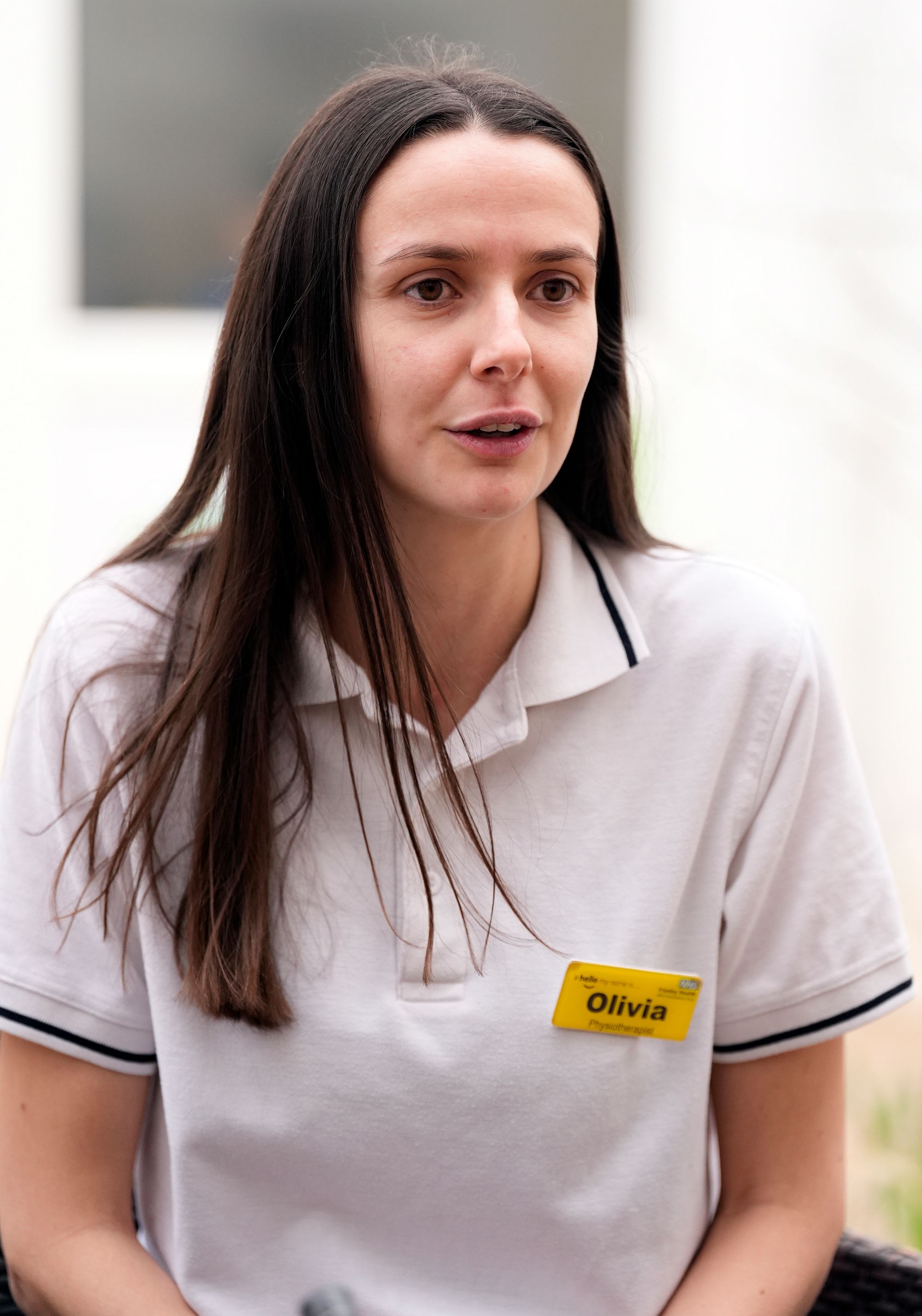 Susannah Bailie, clinical specialist occupational therapist, speaking to the Press Association at Frimley Park Hospital in Camberley, Surrey
