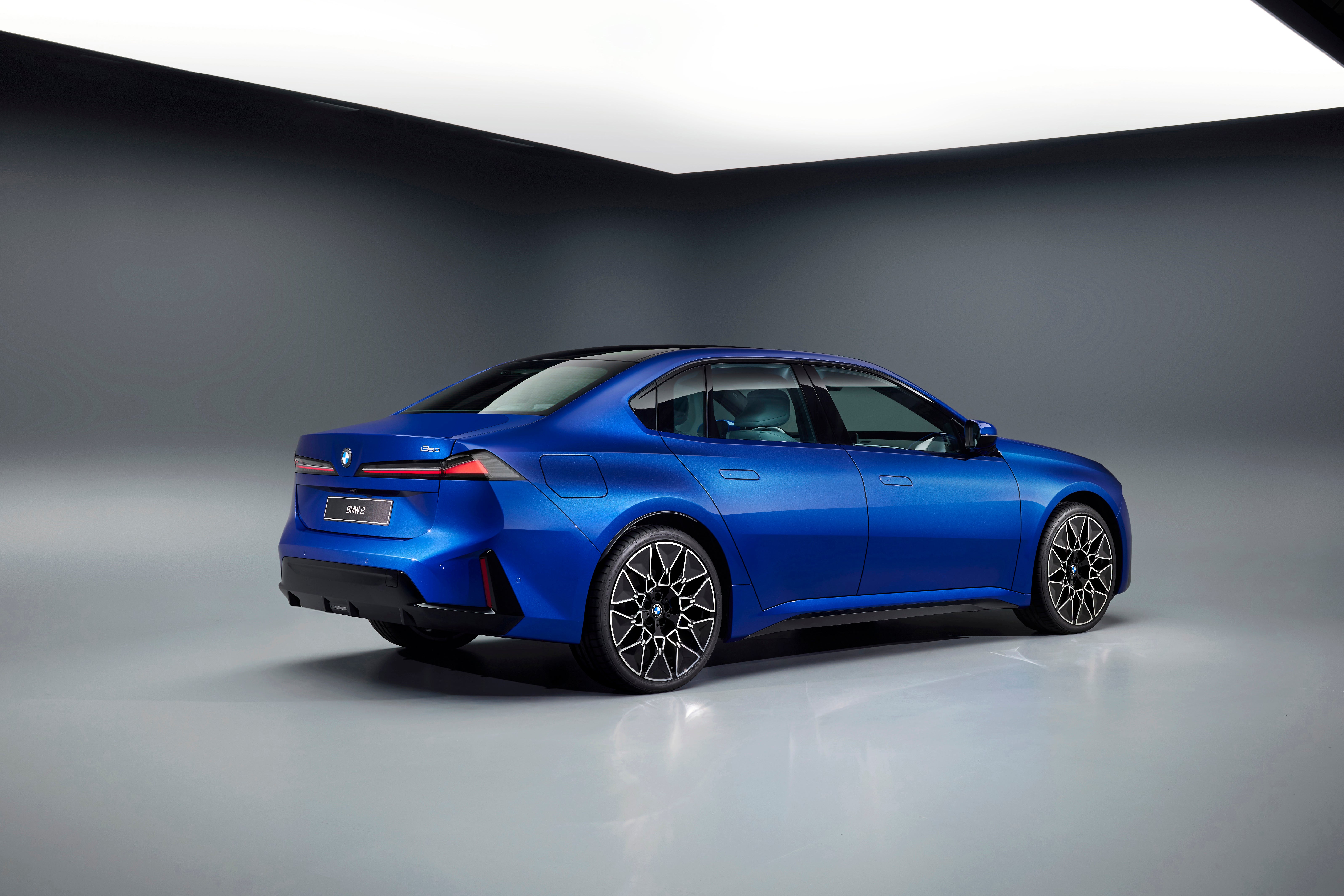 The new BMW i3 follows the usual proportions and style for a BMW 3 Series model