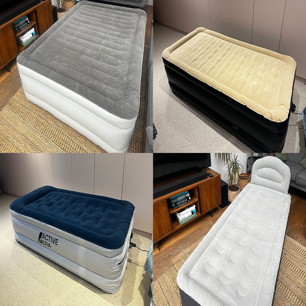 Camping Argos Double Air Mattress Aerobed Luxury Collection Double Raised Air  Bed Camping Bed