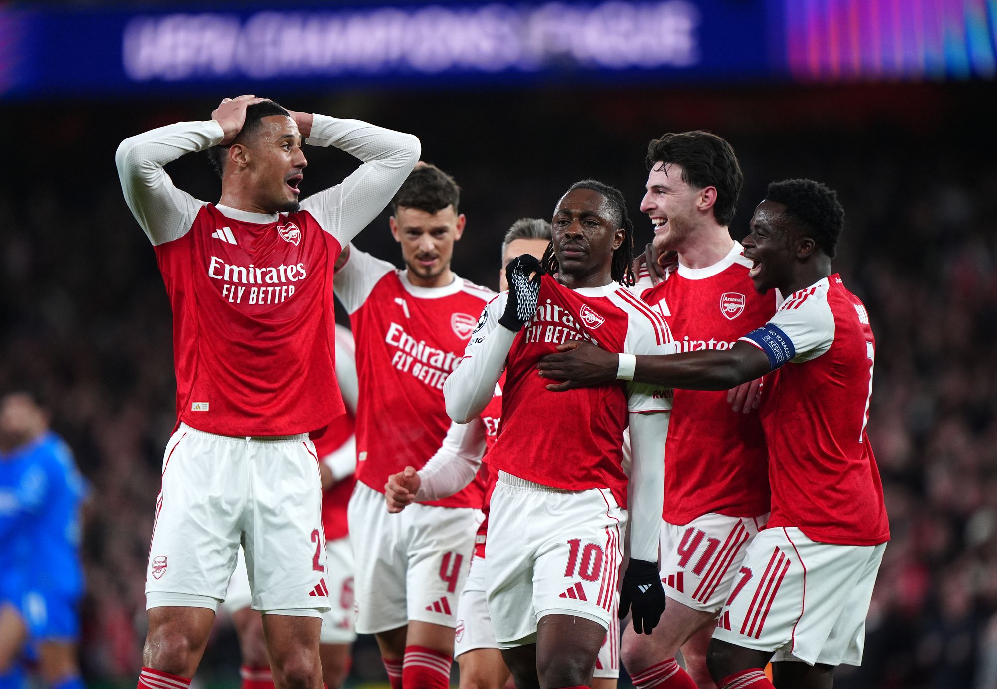 Arsenal’s win over Leverkusen was lit up by Eze’s strike
