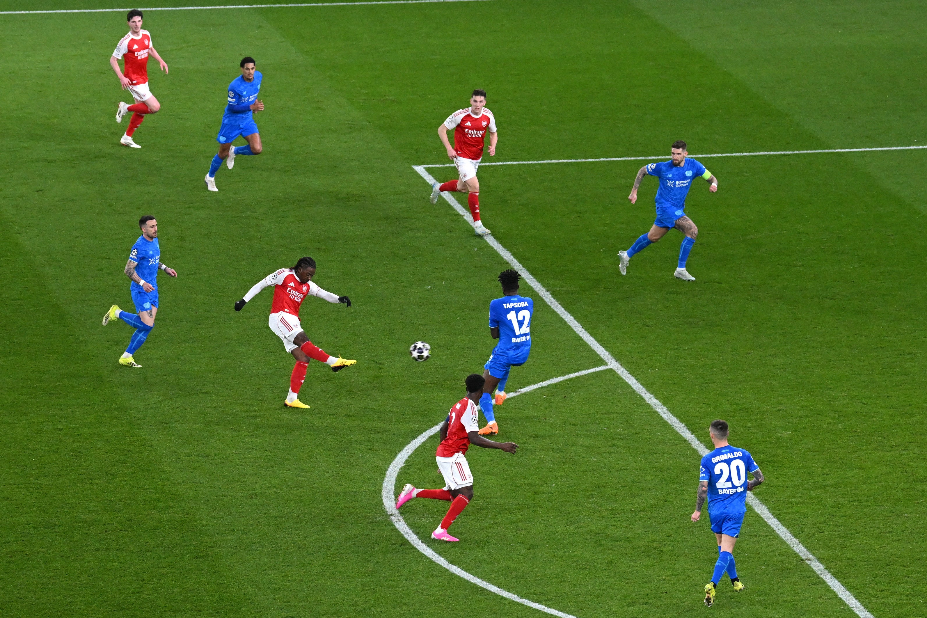 Eze's thunderous volley could be Arsenal's goal of the season