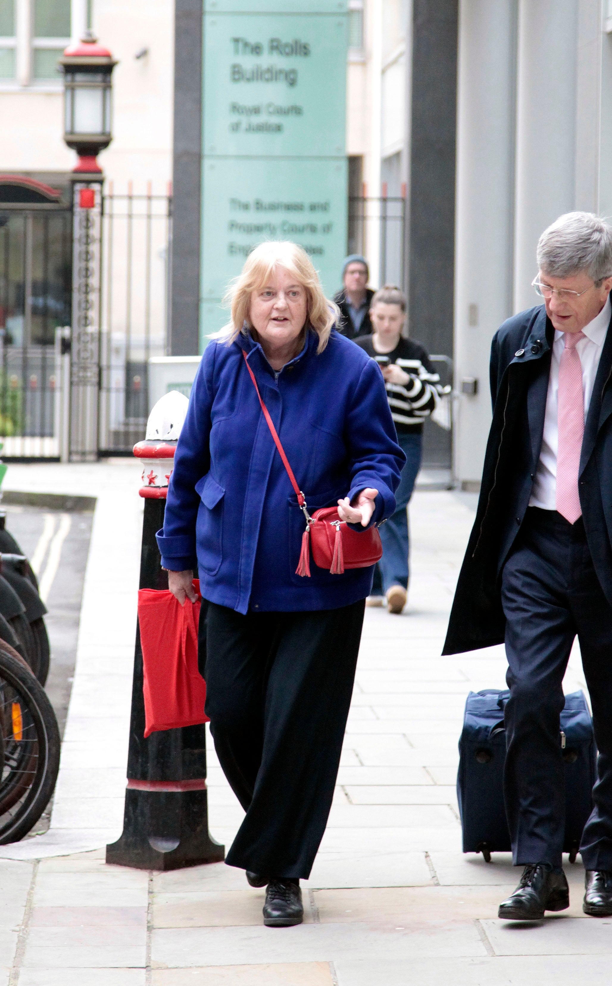 Marie Potter out of court