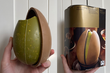 <p>The supermarket’s pistachio egg offers a new twist to Easter egg hunts</p>