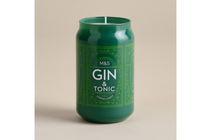 M&S gin and tonic tinny scented candle