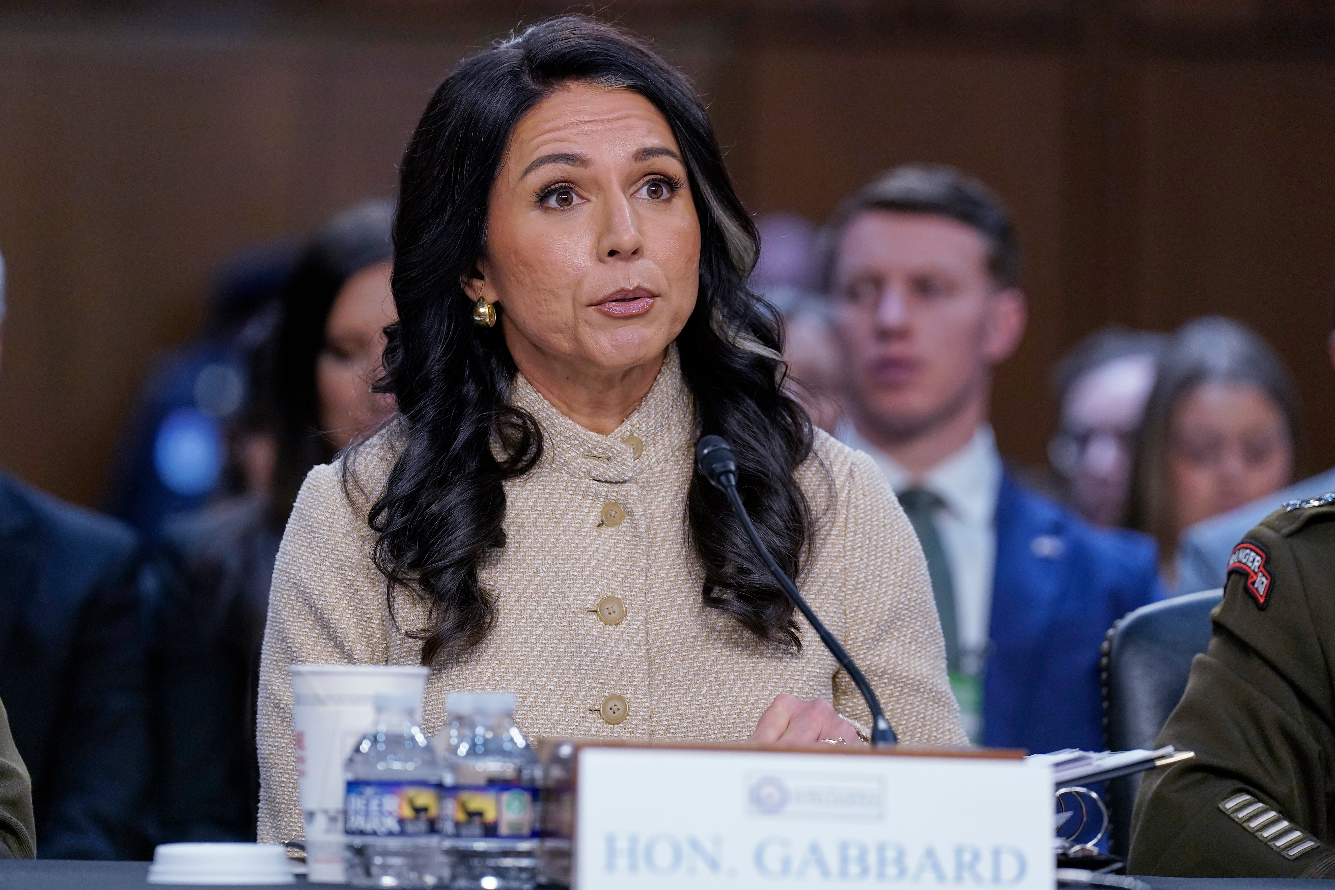 Director of National Intelligence Tulsi Gabbard declined to directly answer whether the U.S. intelligence community determined Iran was an ‘imminent’ nuclear threat before the U.S. launched its war against the country