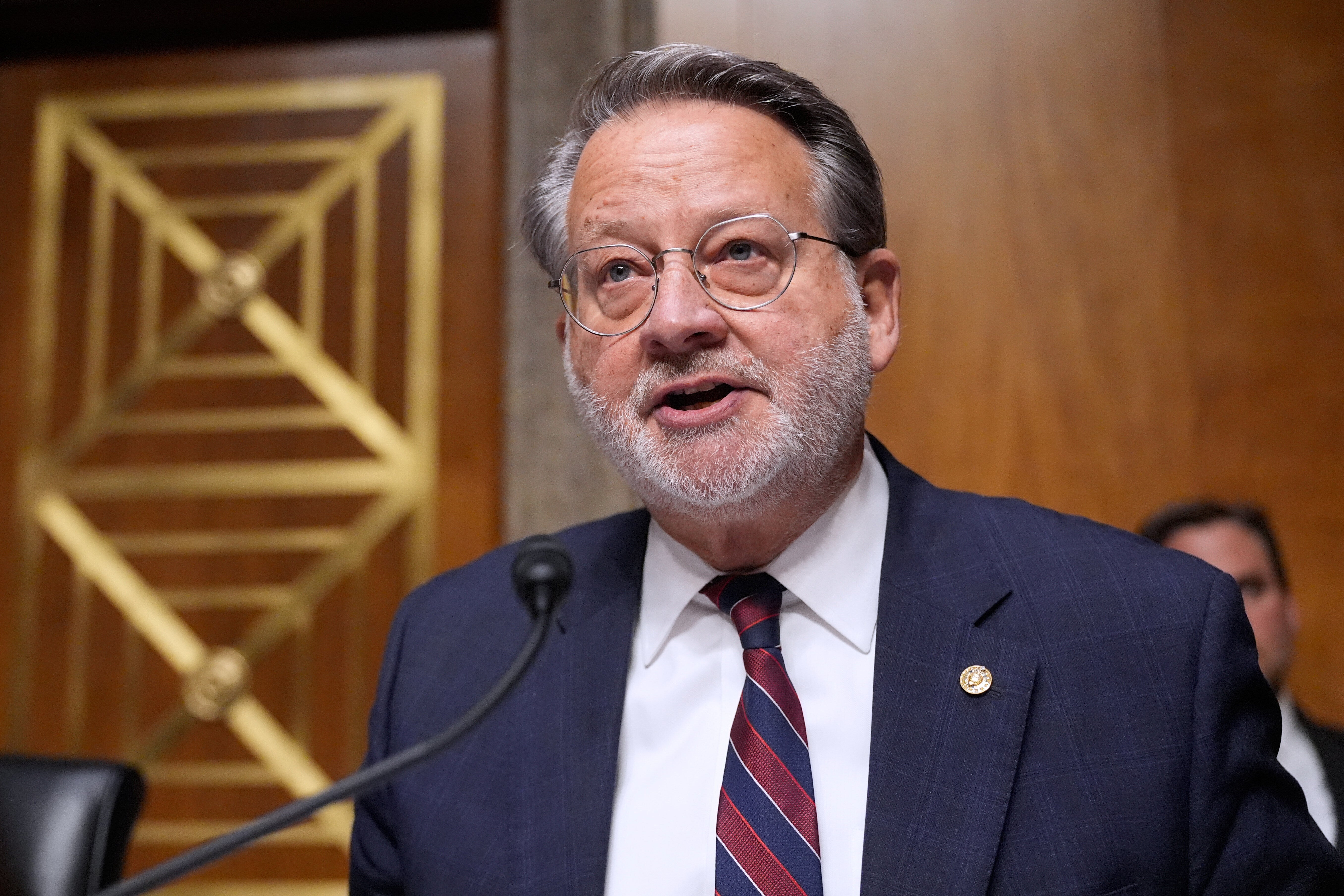 Sen. Gary Peters, the top Democrat on the Senate Homeland Security committee, asked Mullin whether he regrets call Alex Pretti ‘deranged’