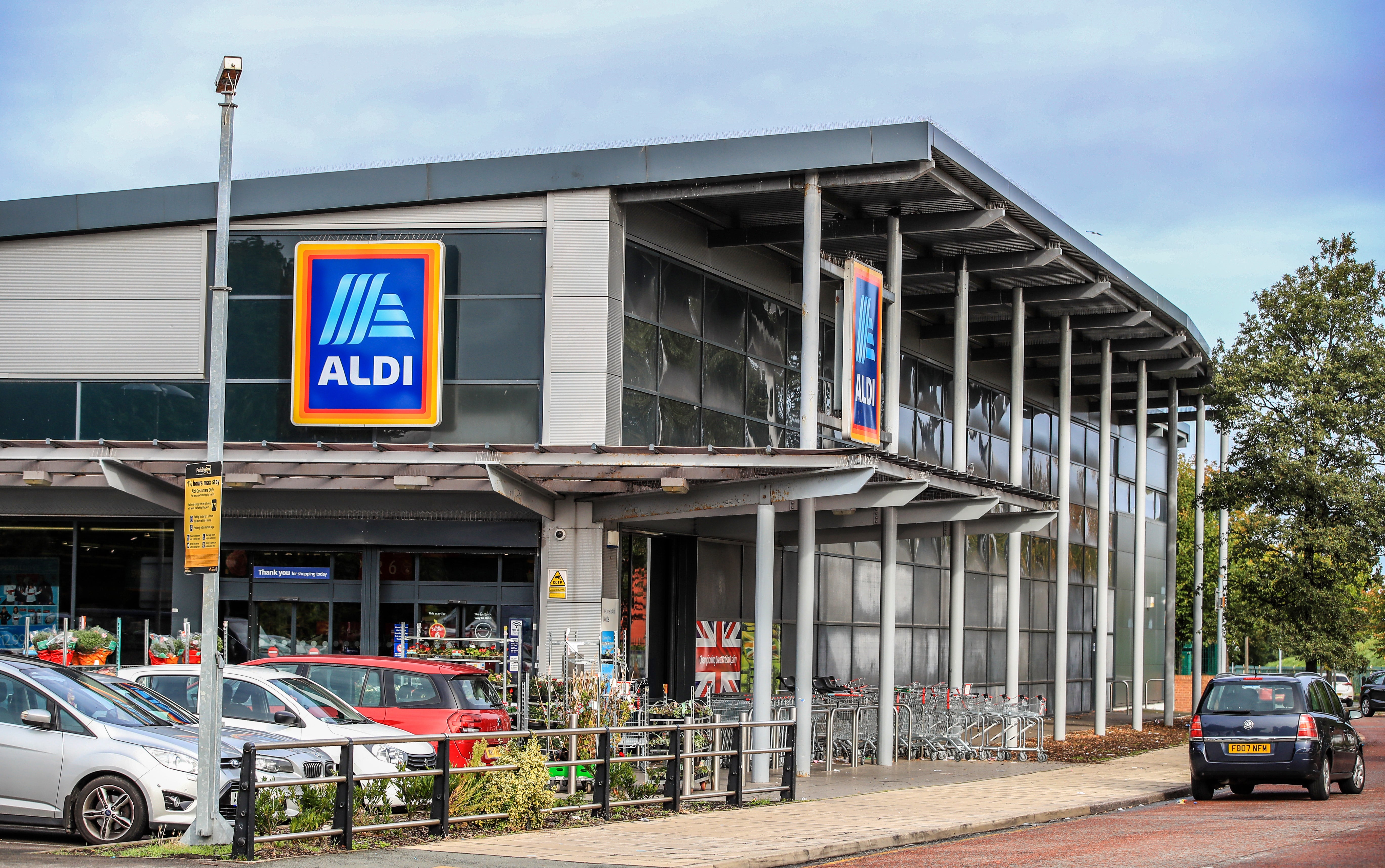 Aldi is set to become the highest-paying major supermarket from April (Peter Byrne/PA)