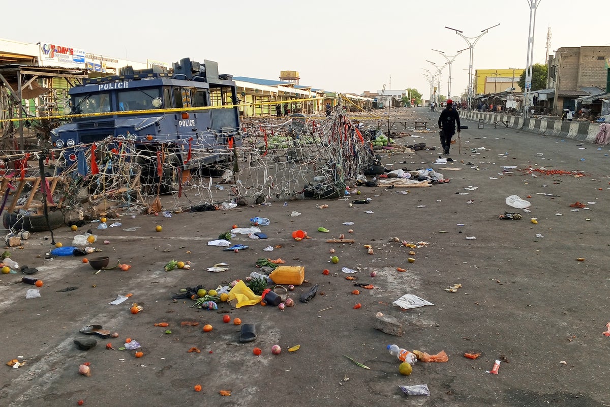 Nigerian soldiers repel an attack on a base and kill 80 Islamic militants, army says