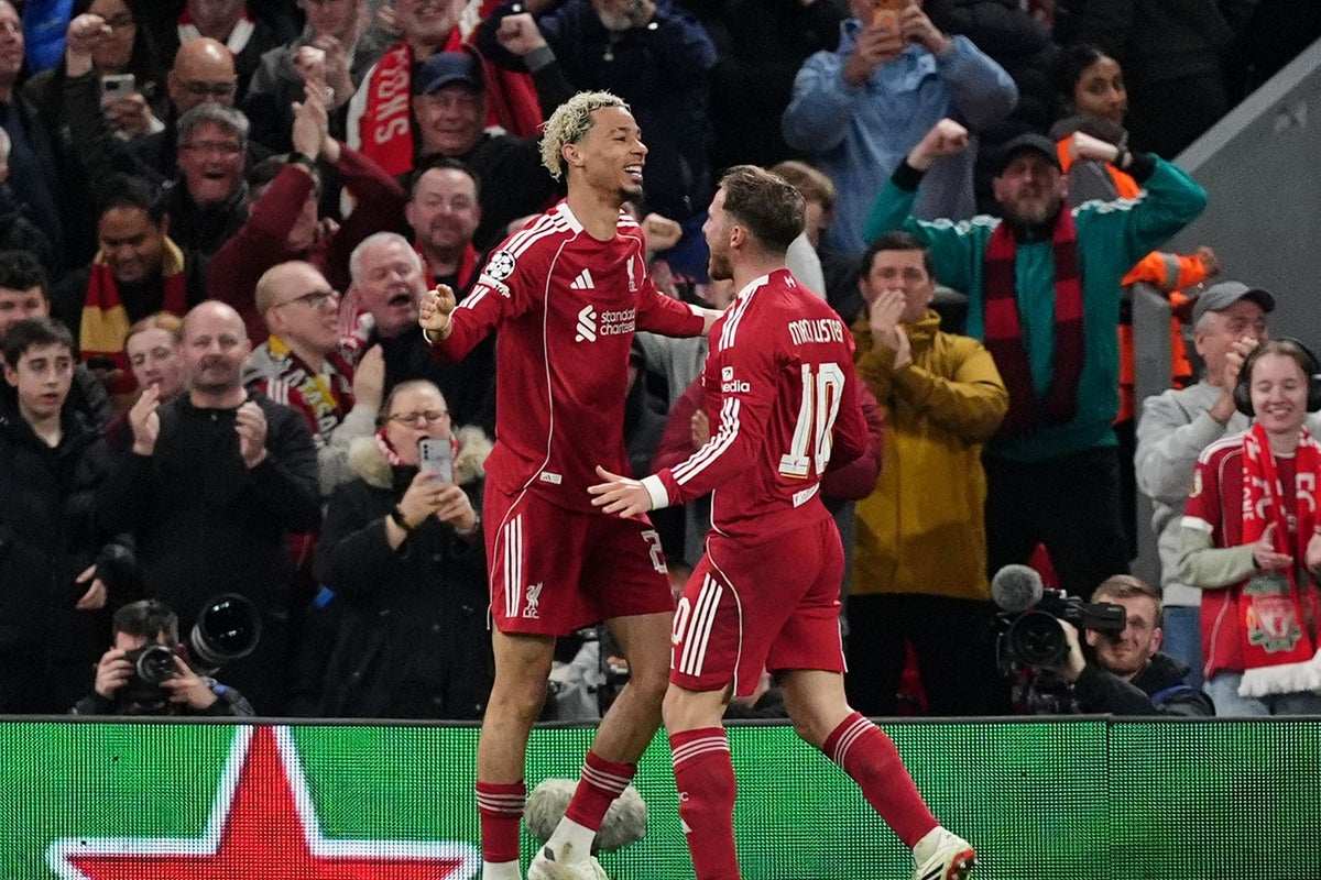 Hugo Ekitike responds to Thierry Henry comparisons after starring for Liverpool in Champions League