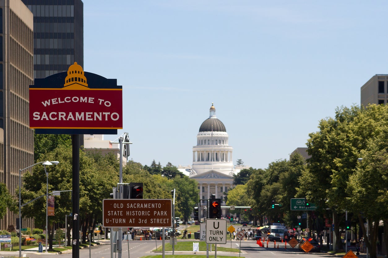 Sacramento is the capital city of California