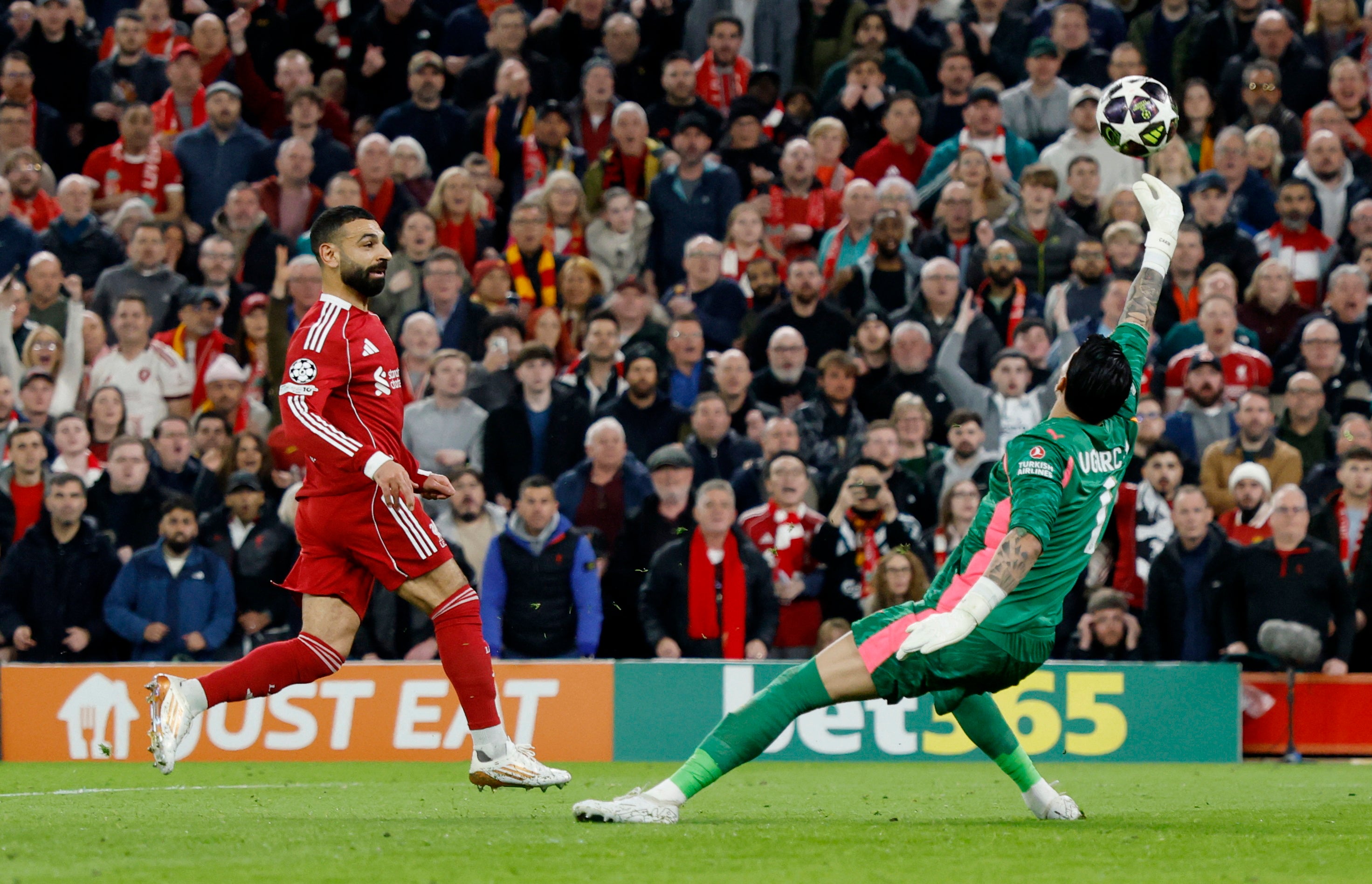 Salah starred against Galatasaray last week